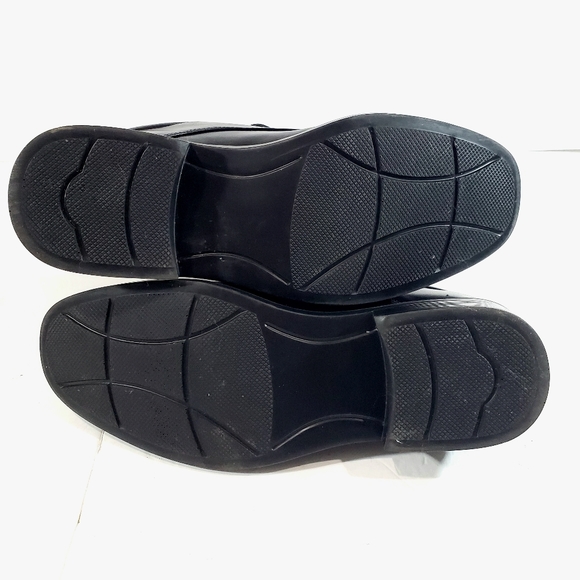 Croft & Barrow Ortholite ECO Black Cap Toe Oxford Dress Career Shoe Men Size 9W - Picture 8 of 10